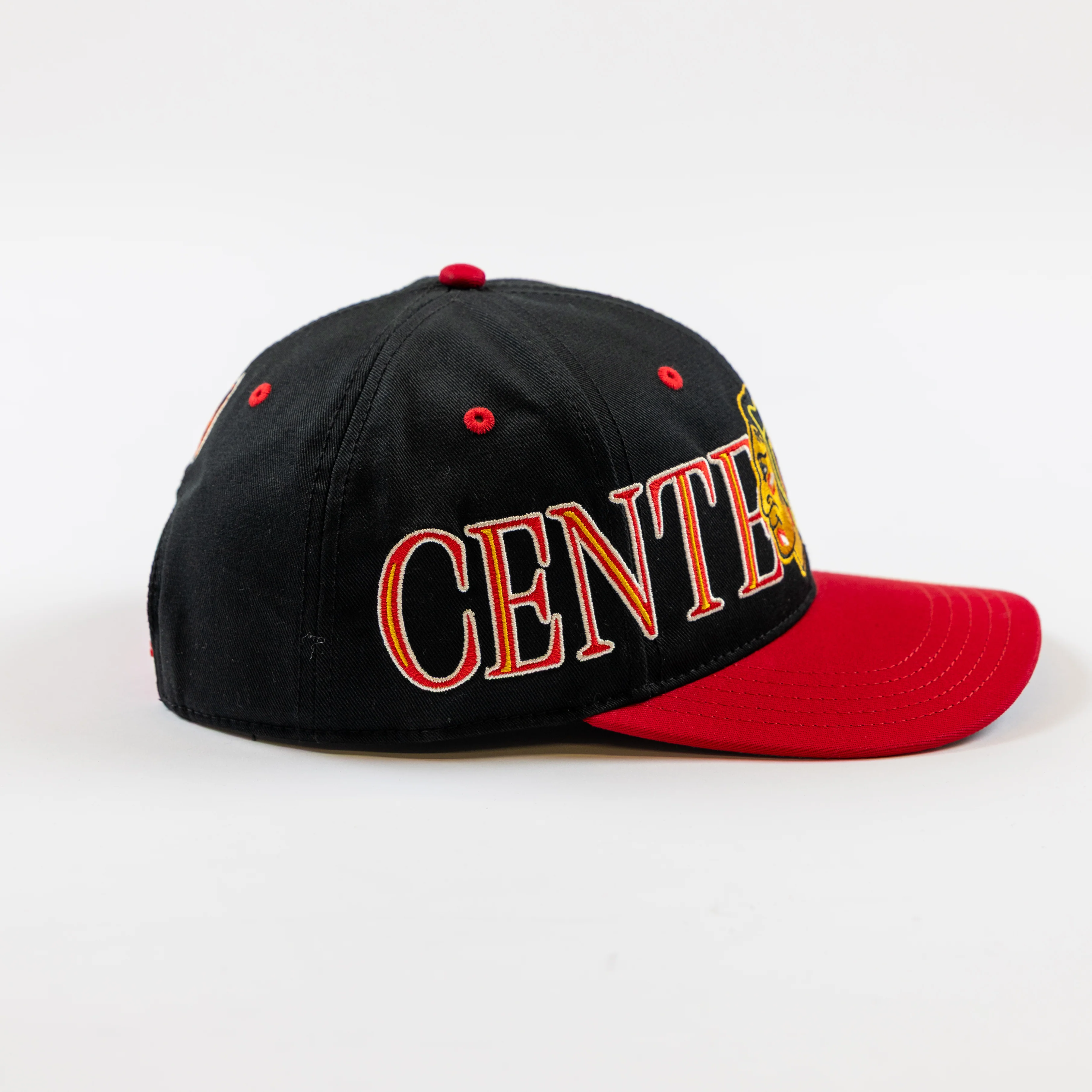 American Needle Chicago Blackhawks Centennial Retro Scroller Hat - Image 3