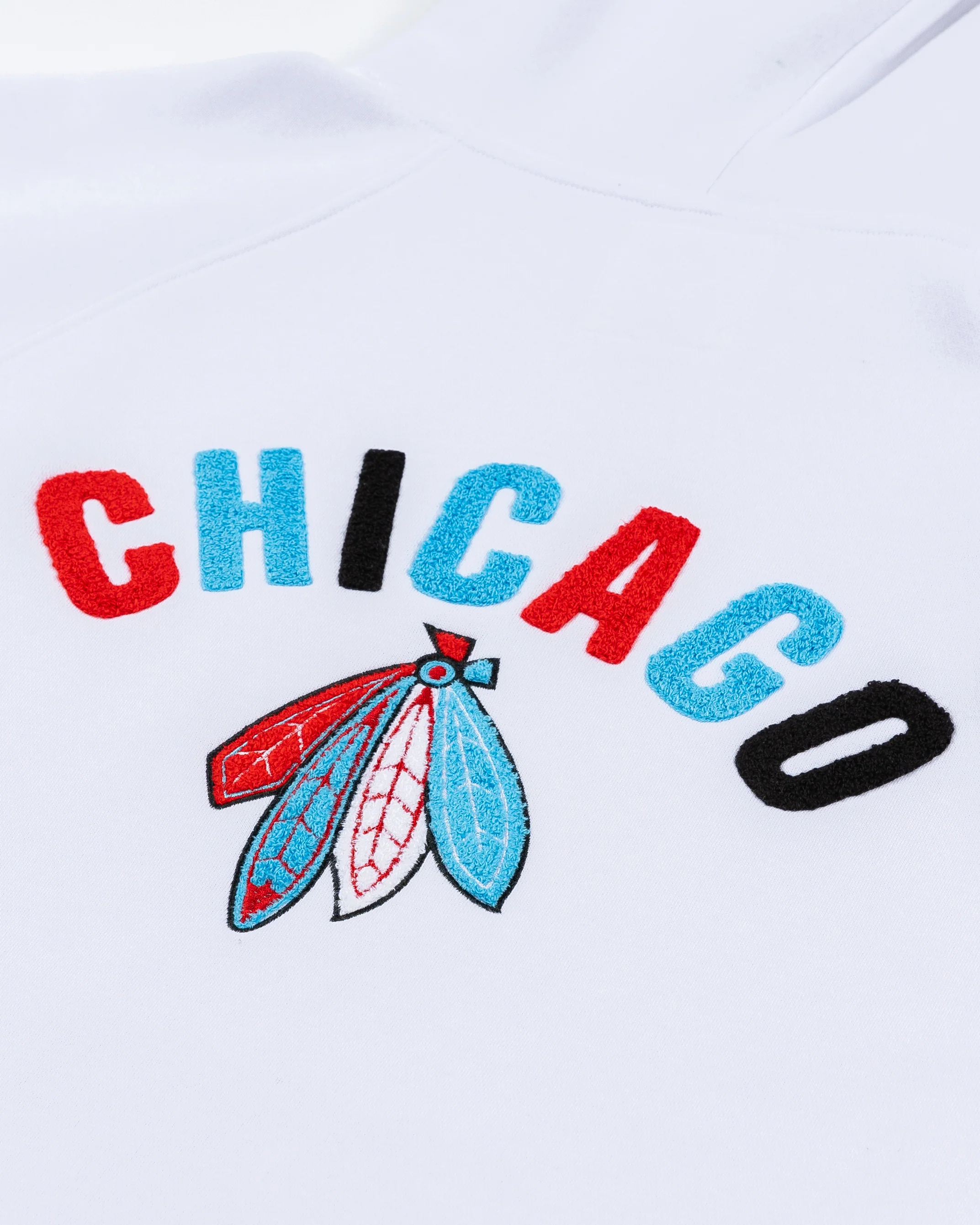 Four Stars Chicago Blackhawks Oversized Hoodie - Image 4