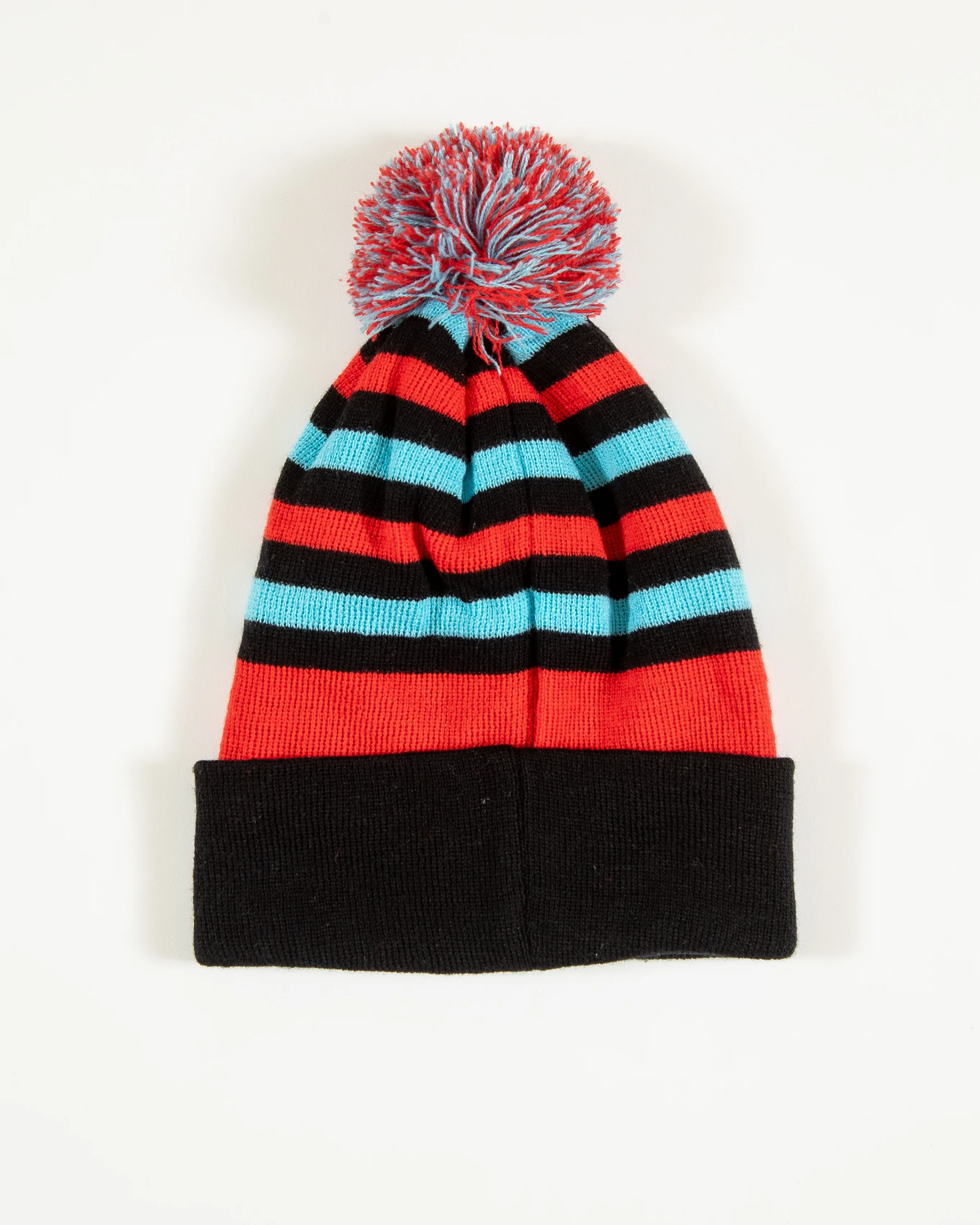 Four Stars Chicago Blackhawks Primary Stripe Pom Knit - Image 3