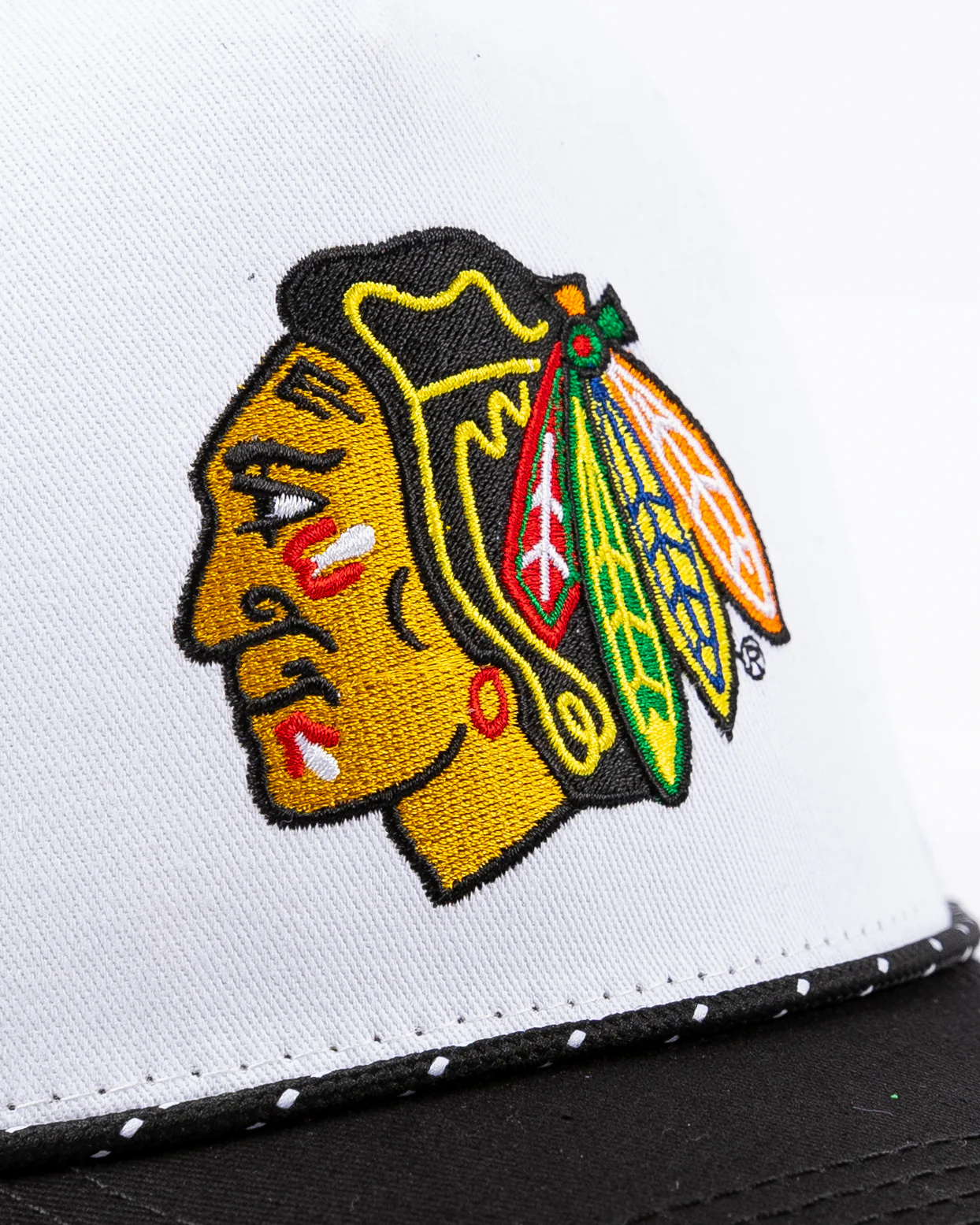 Gongshow Chicago Blackhawks Traditional Trucker Cap with Lace - Image 6