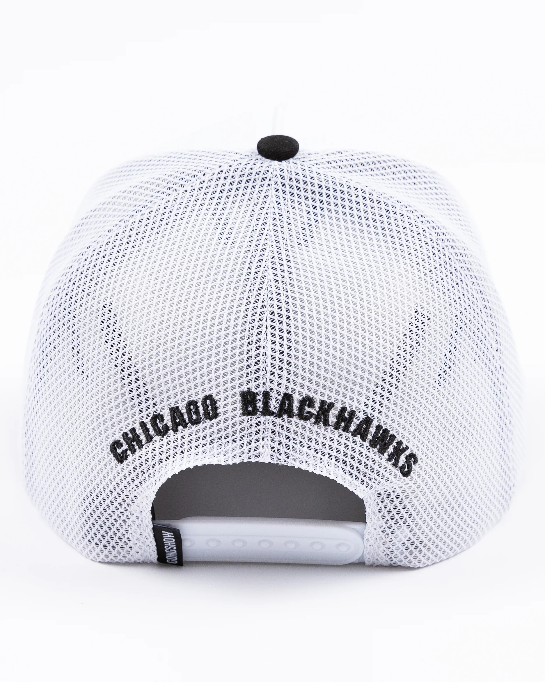 Gongshow Chicago Blackhawks Traditional Trucker Cap with Lace - Image 7