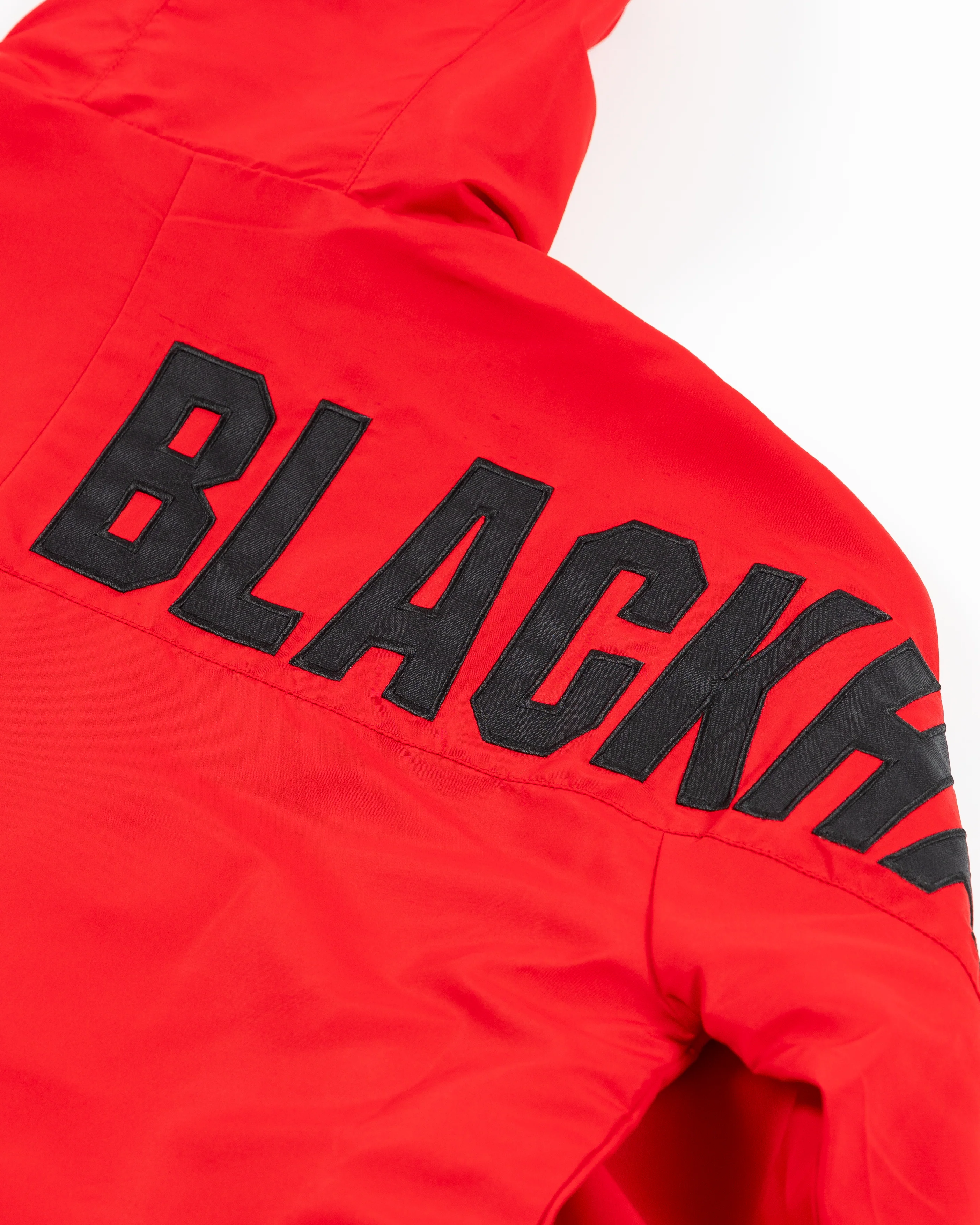 Colosseum Chicago Blackhawks Reloaded Half Zip Anorak Jacket - Image 3