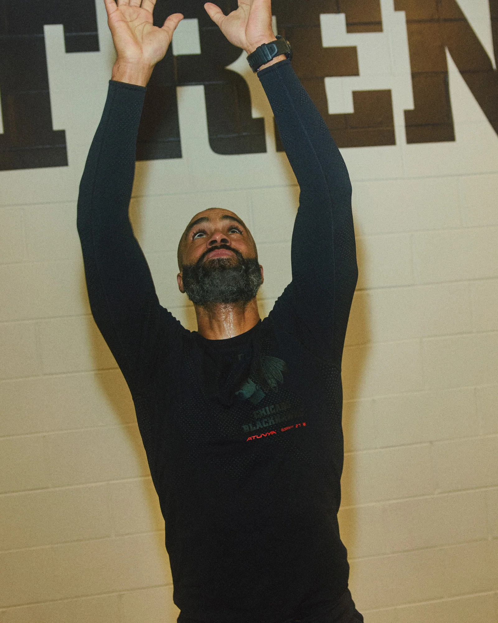 Atunya x Chicago Blackhawks Kinetic Compression T-Shirt LS - Image 12