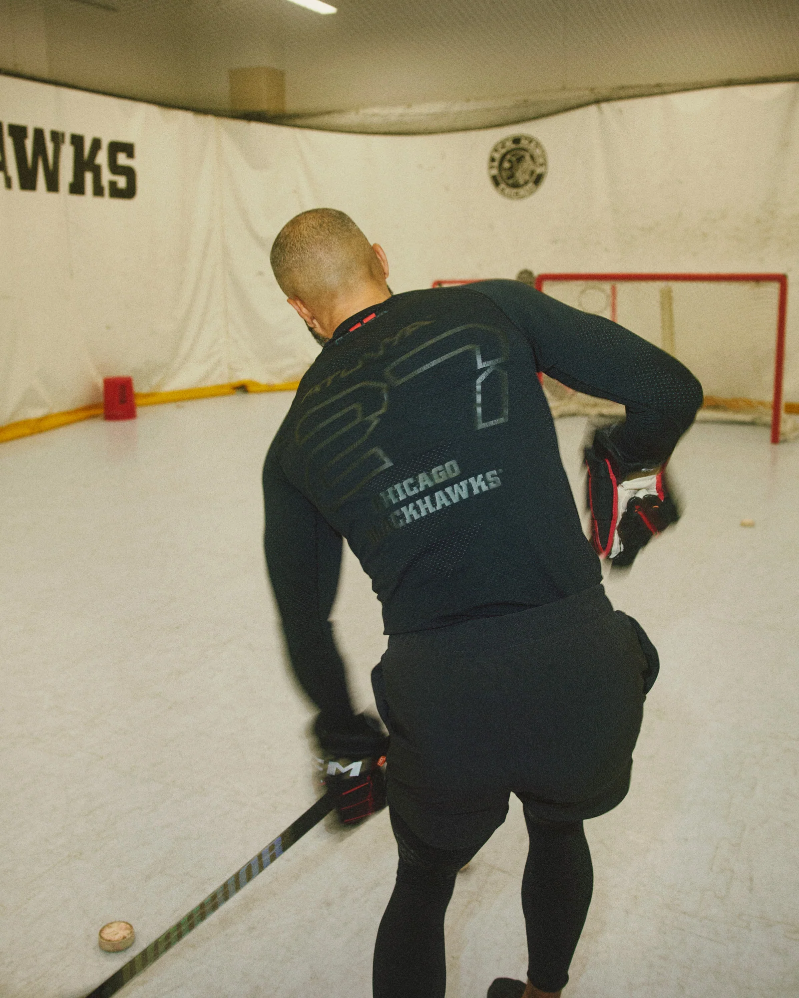 Atunya x Chicago Blackhawks Kinetic Compression T-Shirt LS - Image 13