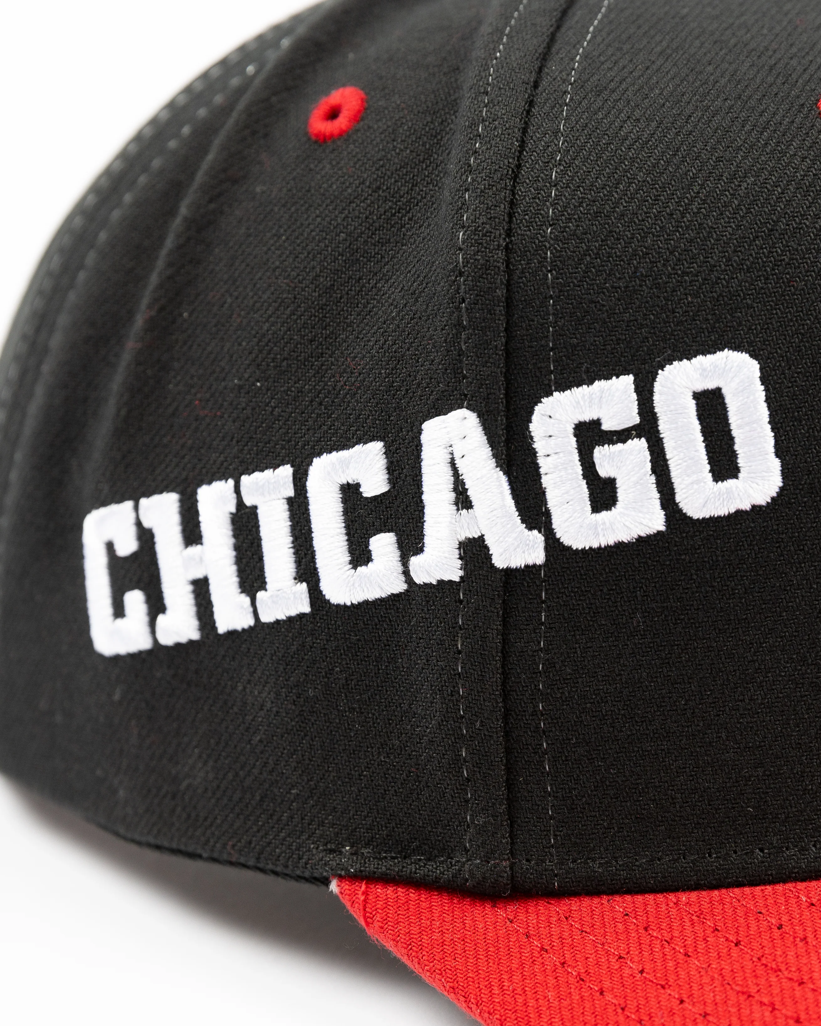 Mitchell & Ness Chicago Blackhawks Overbite Snapback - Image 7