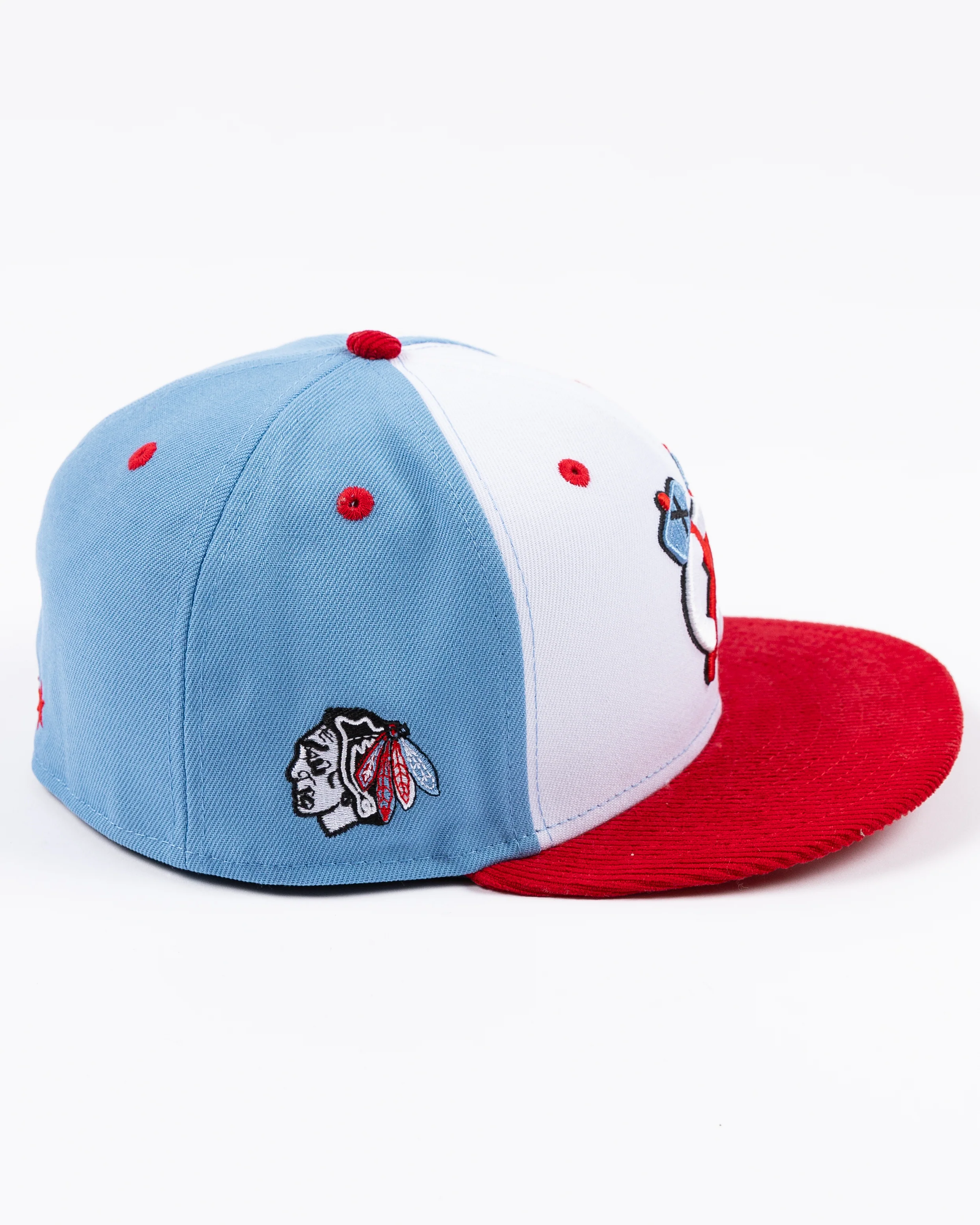 New Era Chicago Blackhawks 59FIFTY Design Lab Four Stars Secondary Hat - Image 5