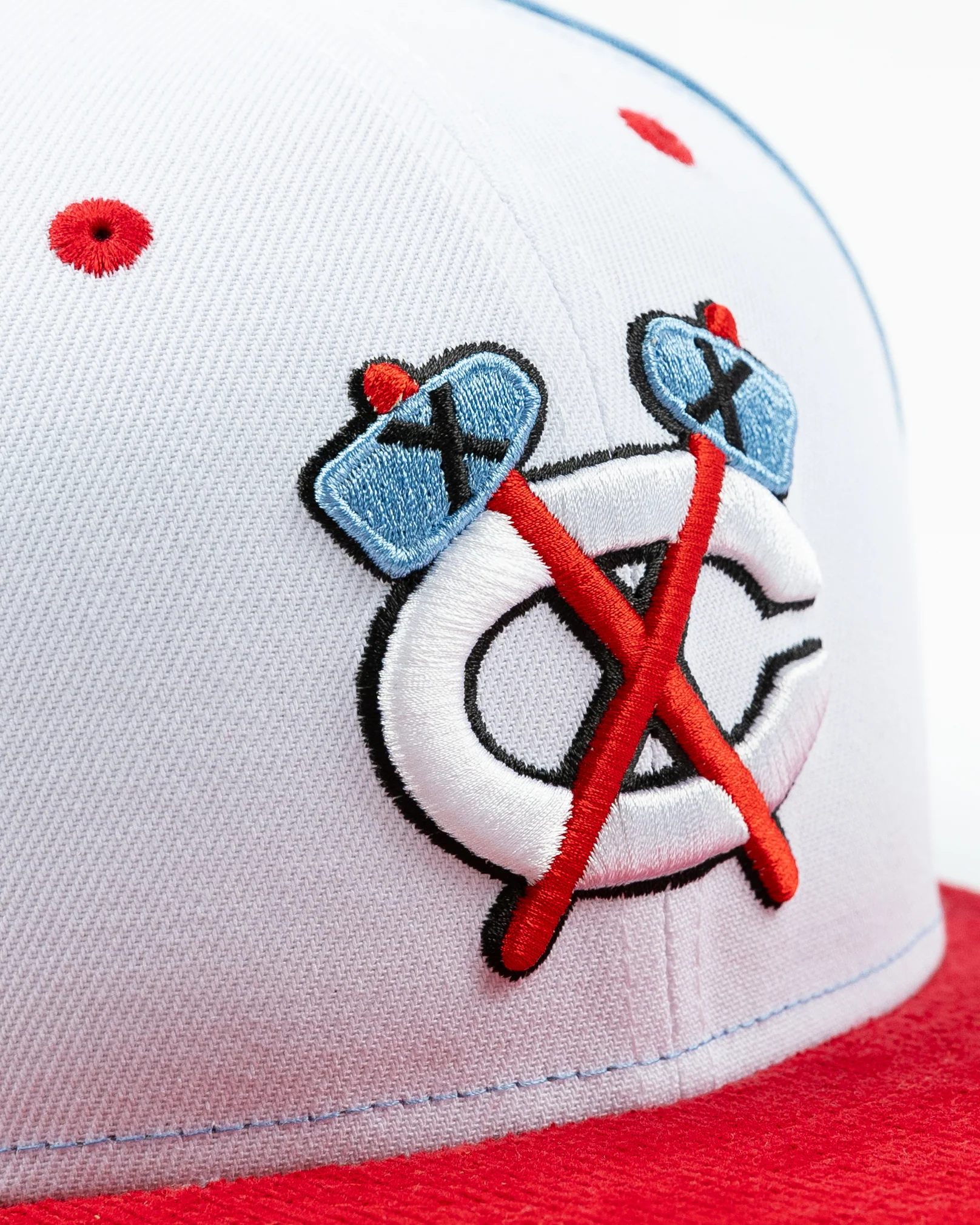 New Era Chicago Blackhawks 59FIFTY Design Lab Four Stars Secondary Hat - Image 6