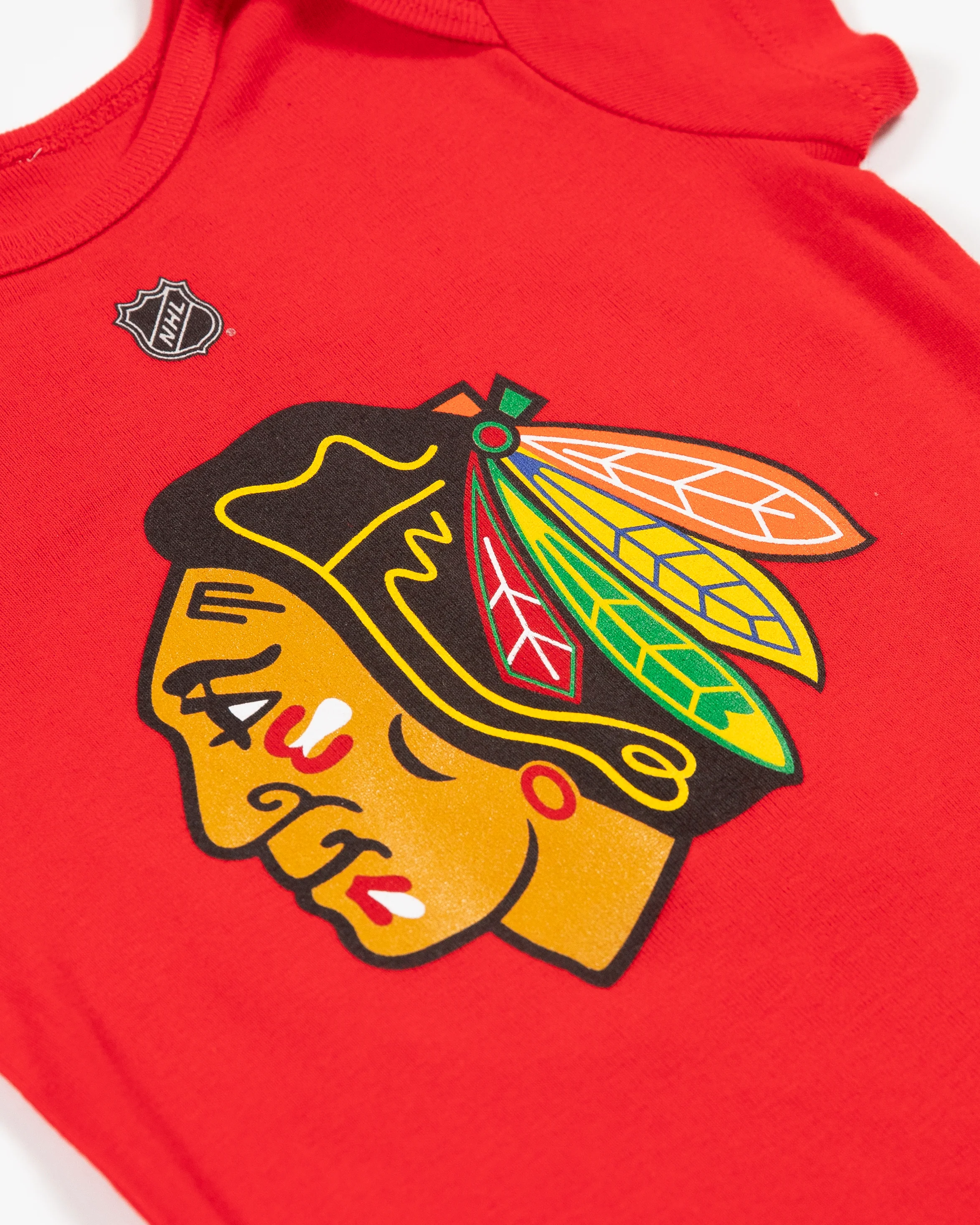Outerstuff Chicago Blackhawks Bedard Infant Creeper - Image 4