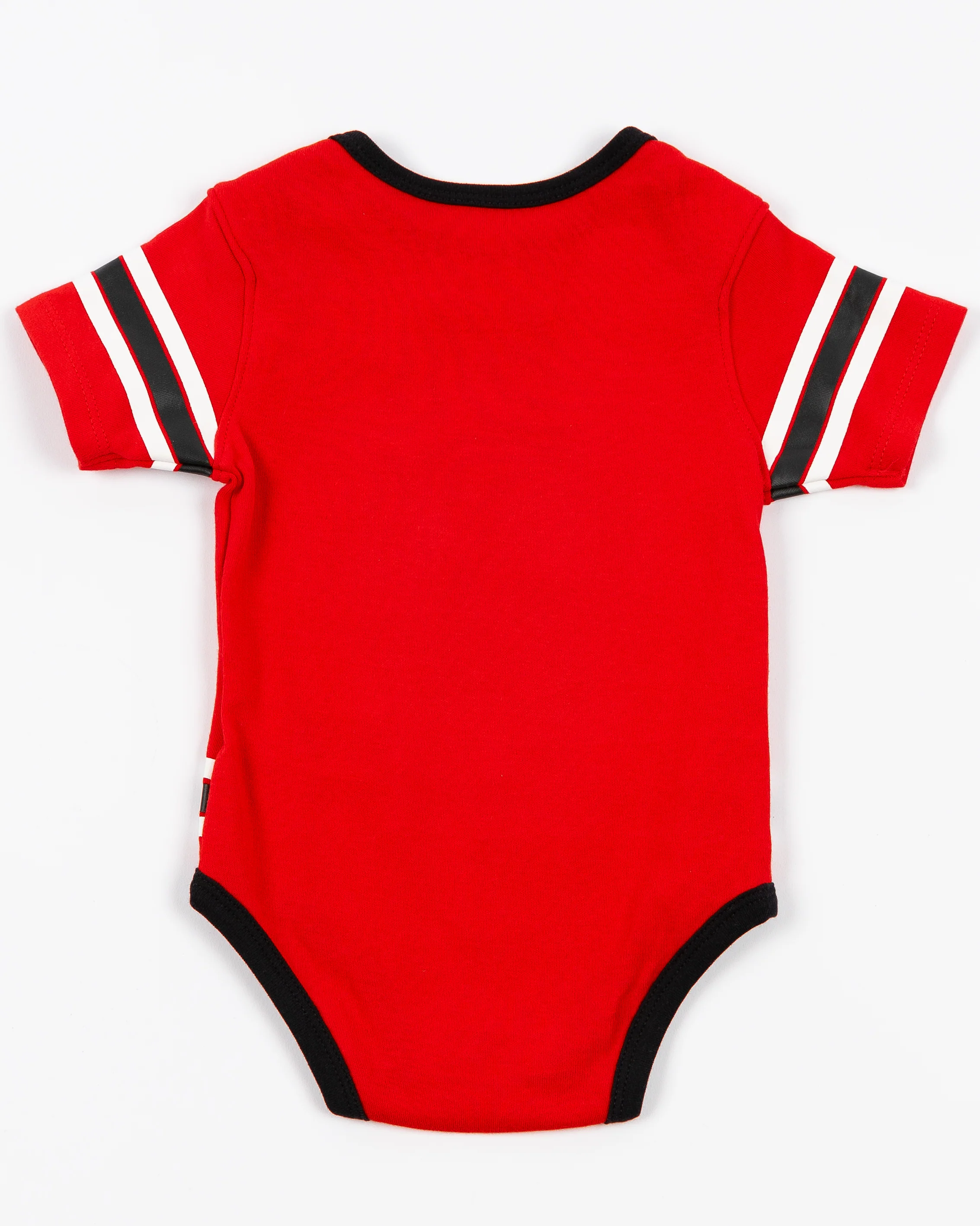 Infant & Newborn Chicago Blackhawks Hockey Jersey Creeper - Image 3