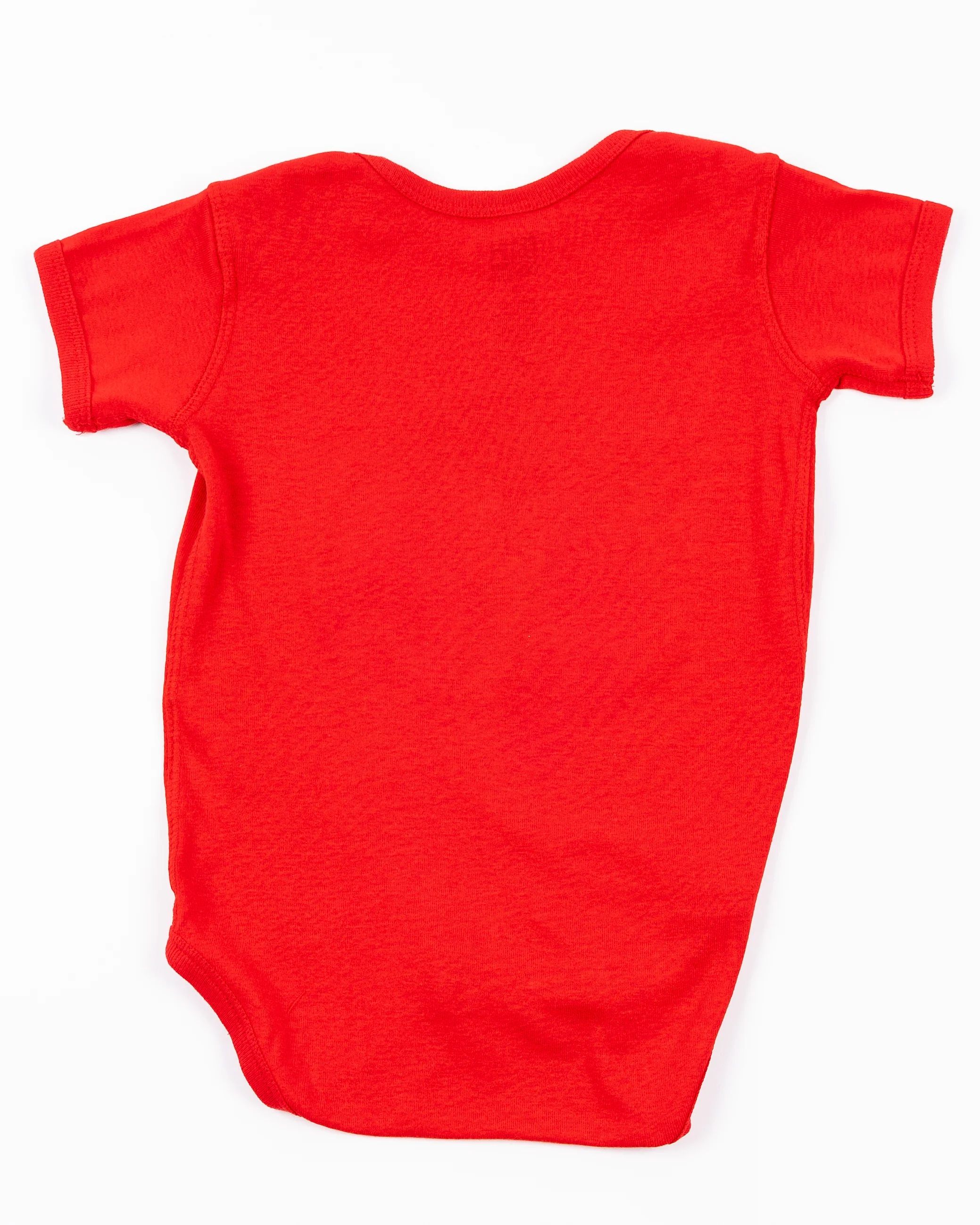 Newborn Chicago Blackhawks Primary Logo Short Sleeve Creeper - Image 3