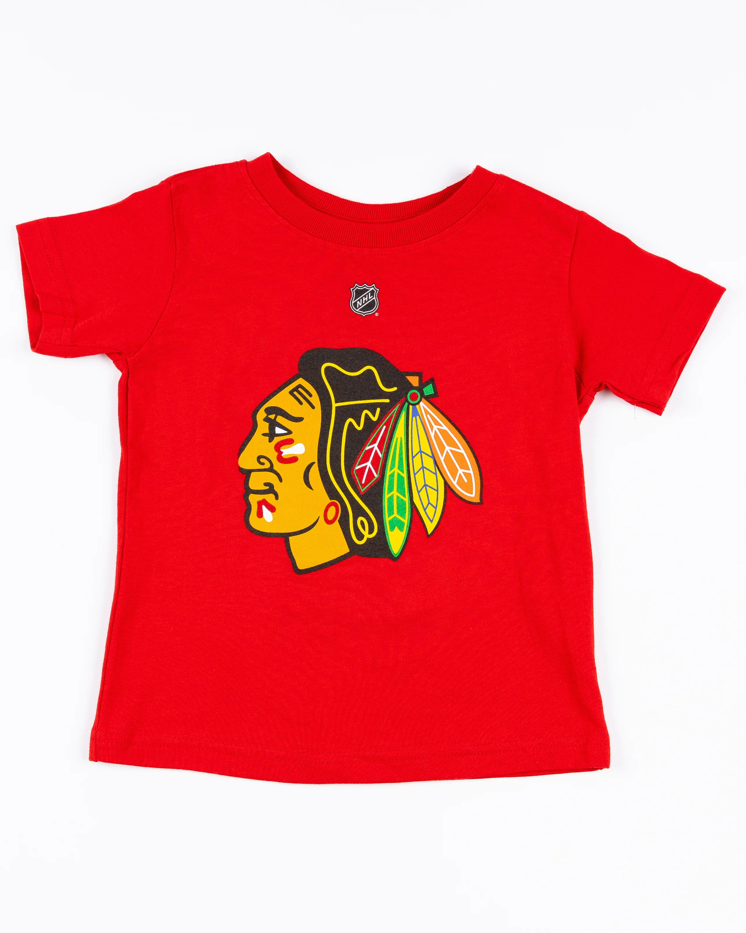 Outerstuff Connor Bedard Chicago Blackhawks Toddler Player Tee - Image 4
