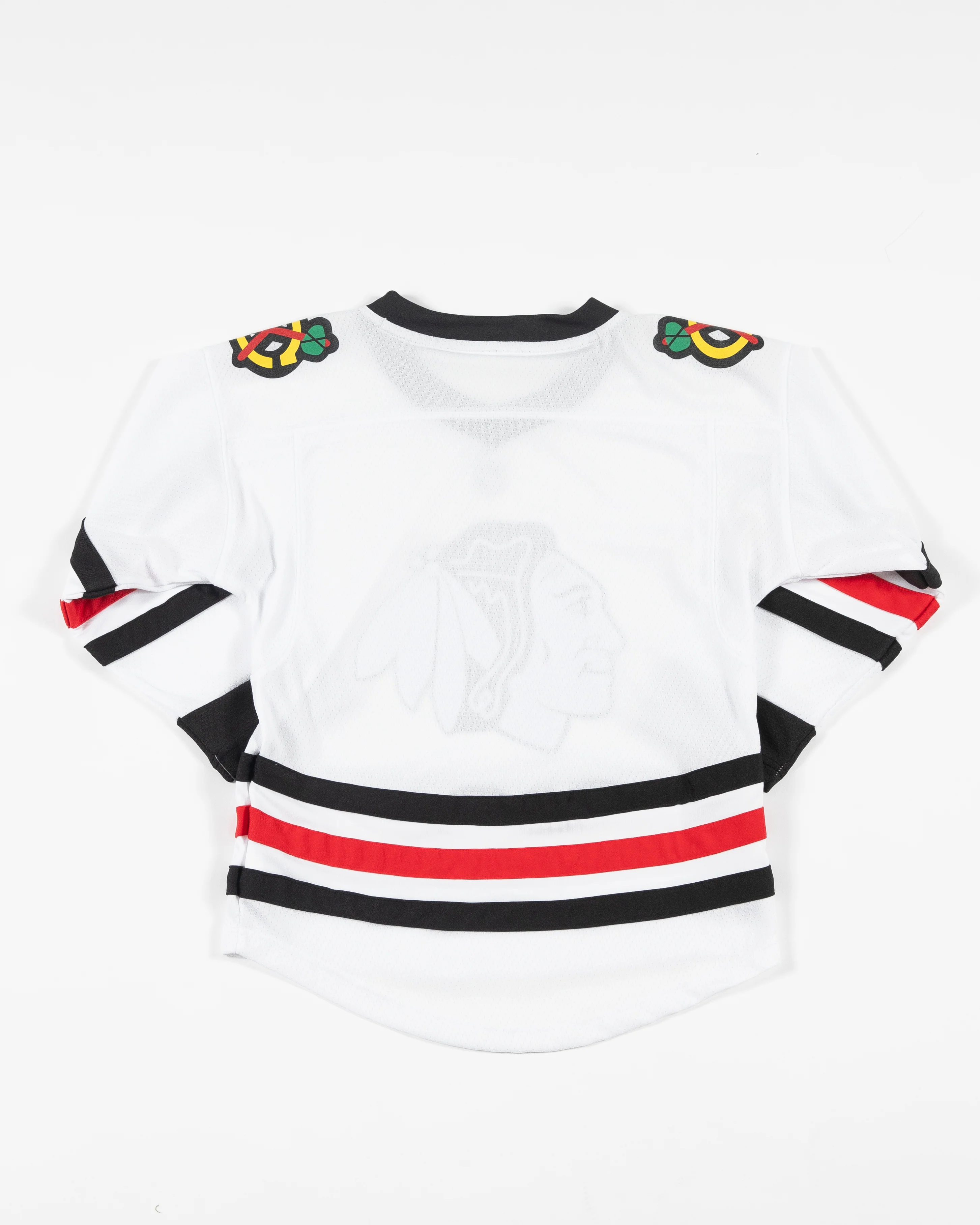 Kids Chicago Blackhawks Blank Away Jersey - Image 3