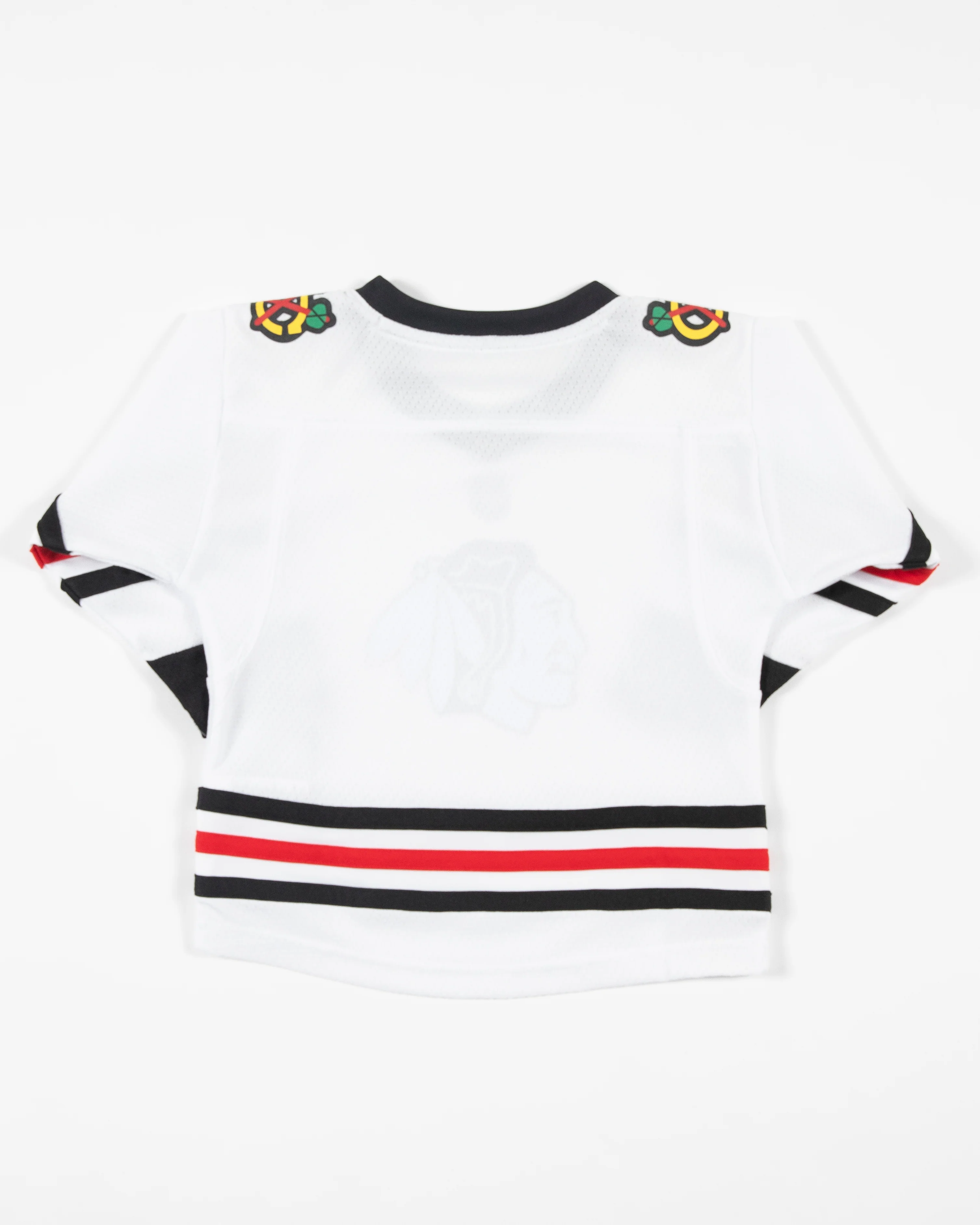 Toddler Chicago Blackhawks Blank Away Jersey - Image 3