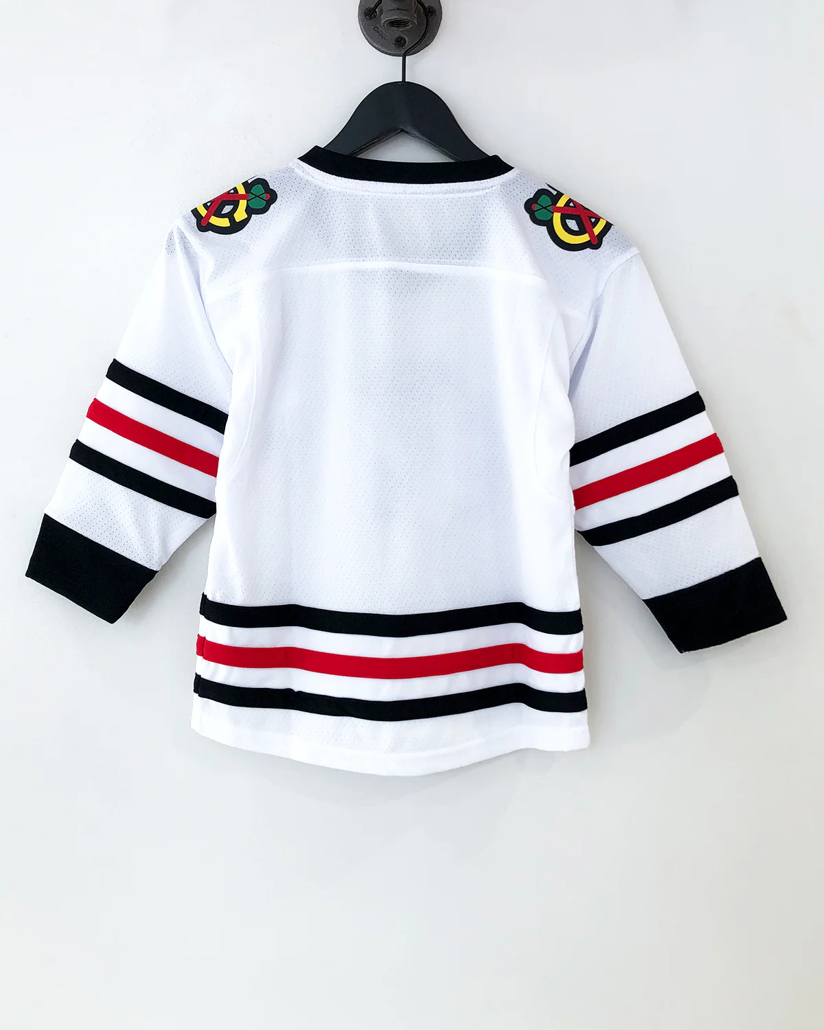 Toddler Chicago Blackhawks Blank Away Jersey - Image 5