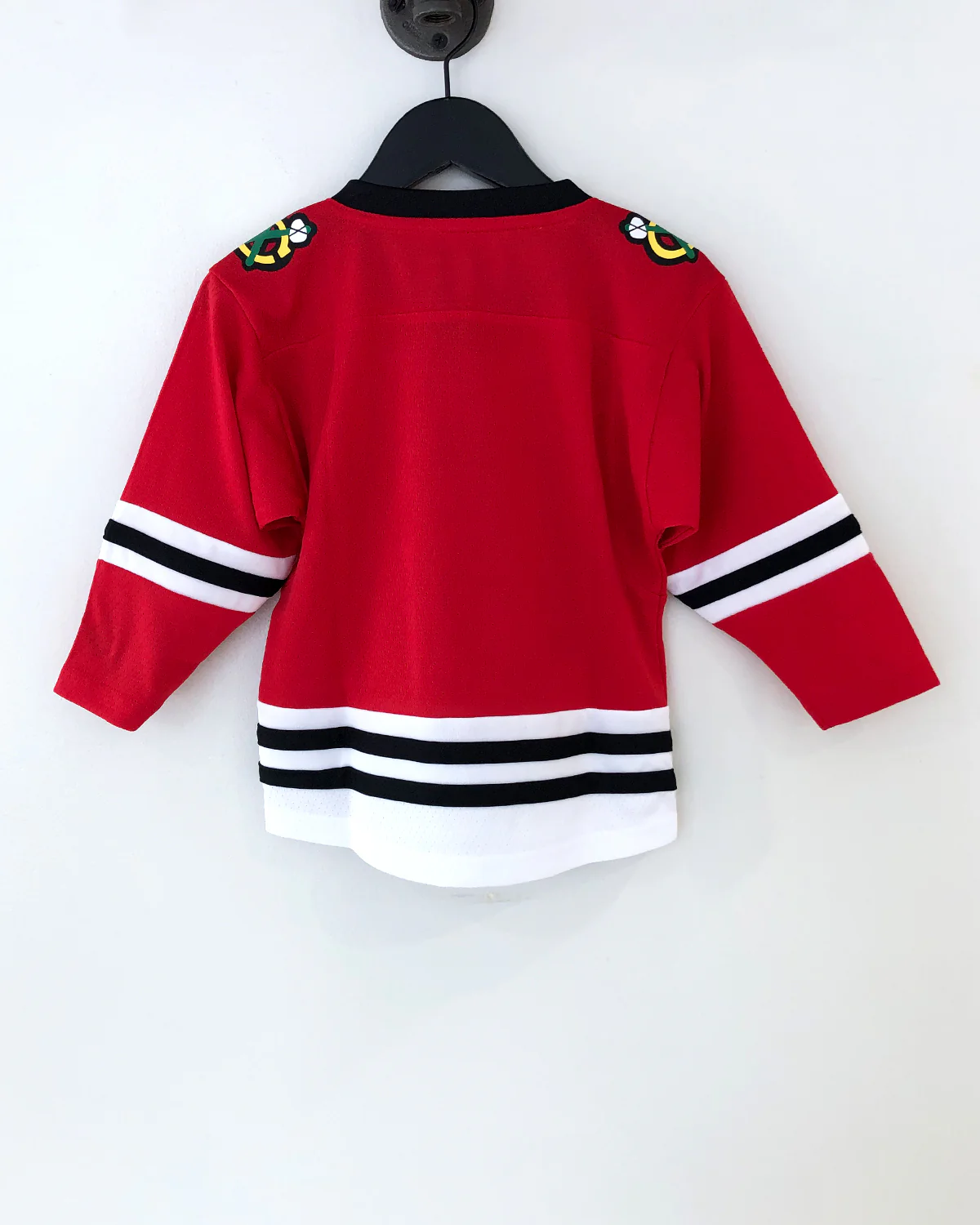 Toddler Chicago Blackhawks Blank Home Jersey - Image 5