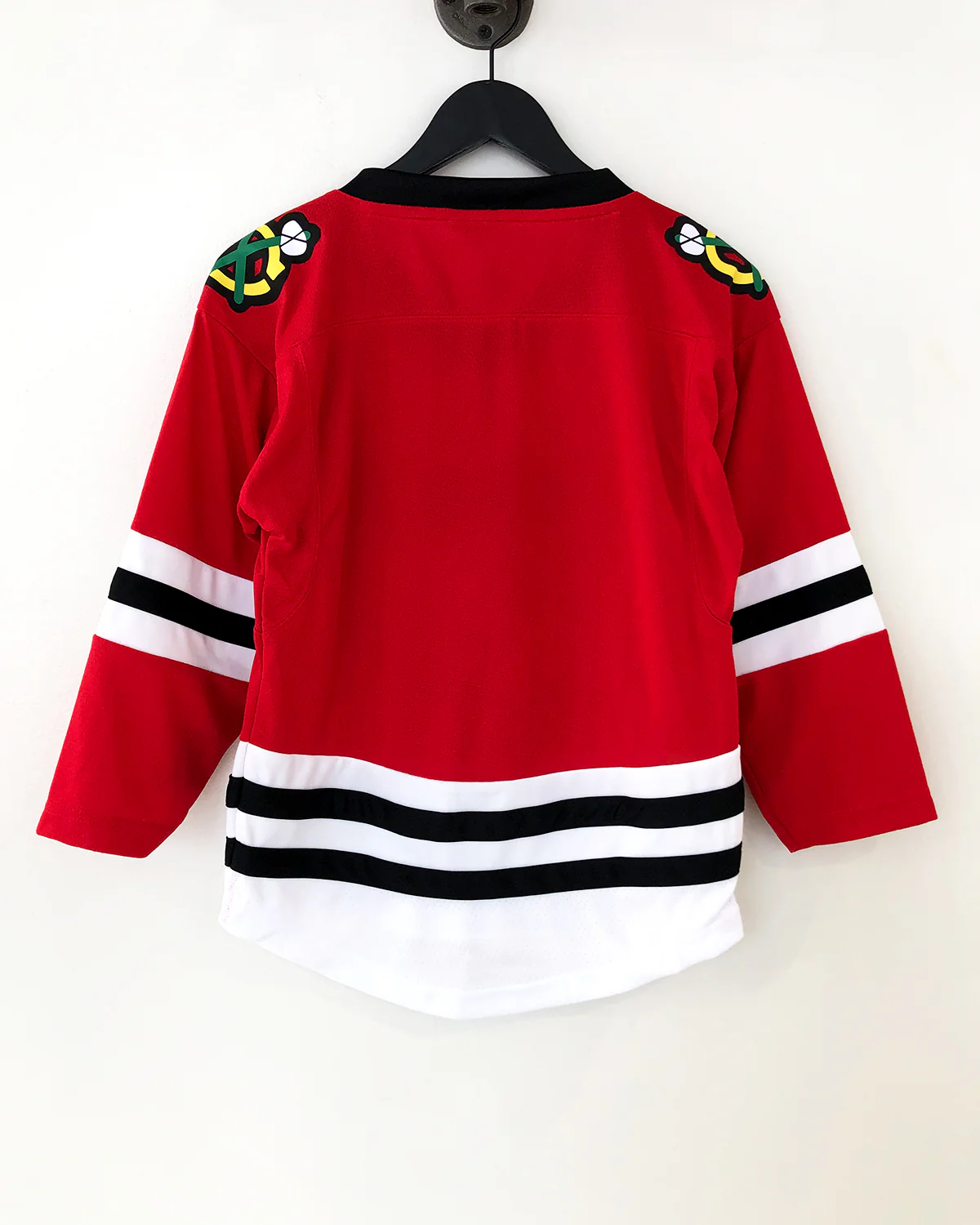 Youth Chicago Blackhawks Blank Home Replica Jersey - Image 6