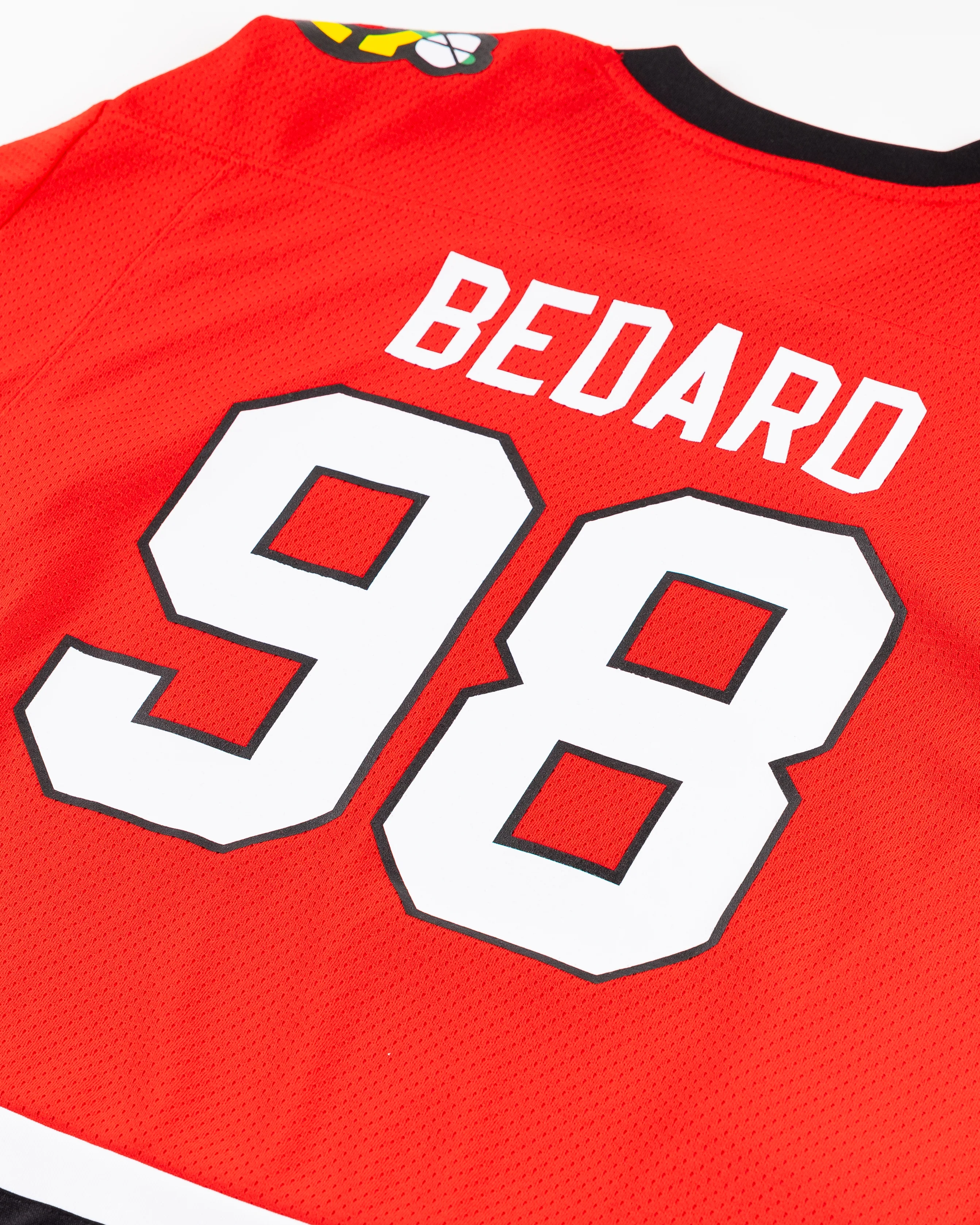 Youth Chicago Blackhawks Connor Bedard Home Replica Jersey - Image 4