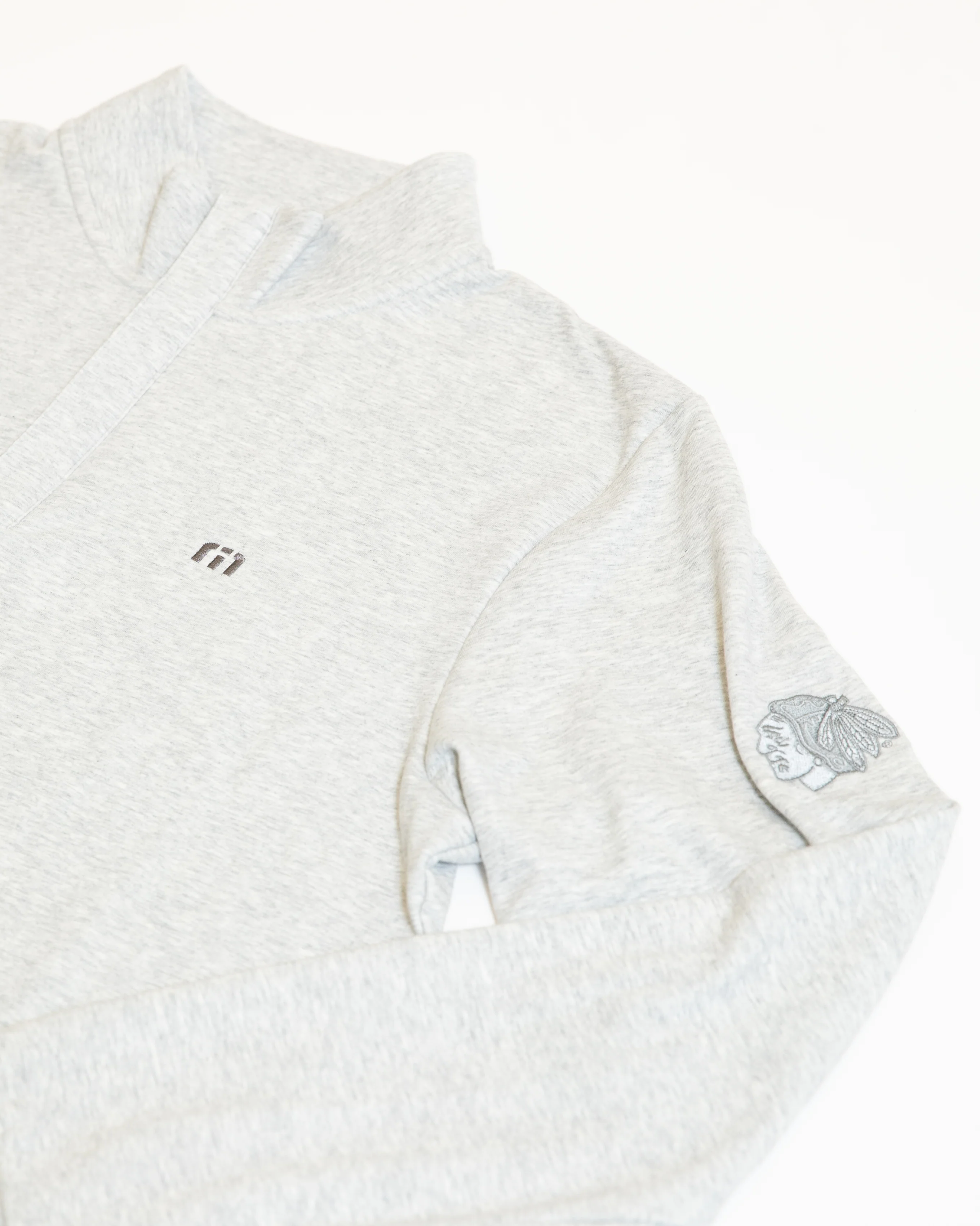TravisMathew Chicago Blackhawks Cloud Quarter Zip - Image 4