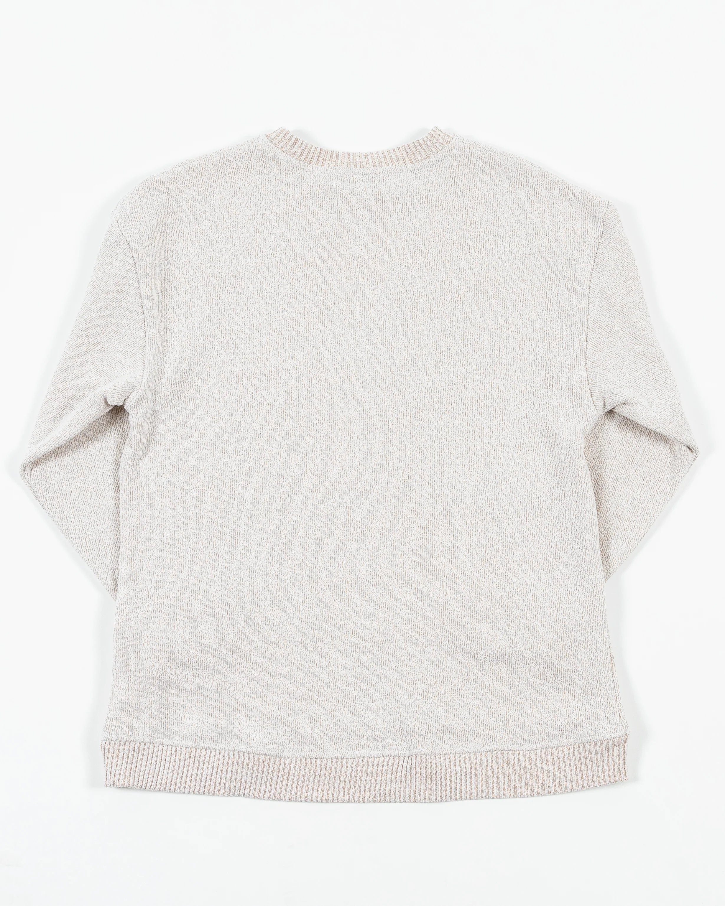 chicka-d Ladies Chicago Blackhawks Warm Up Crew Sweatshirt - Image 3