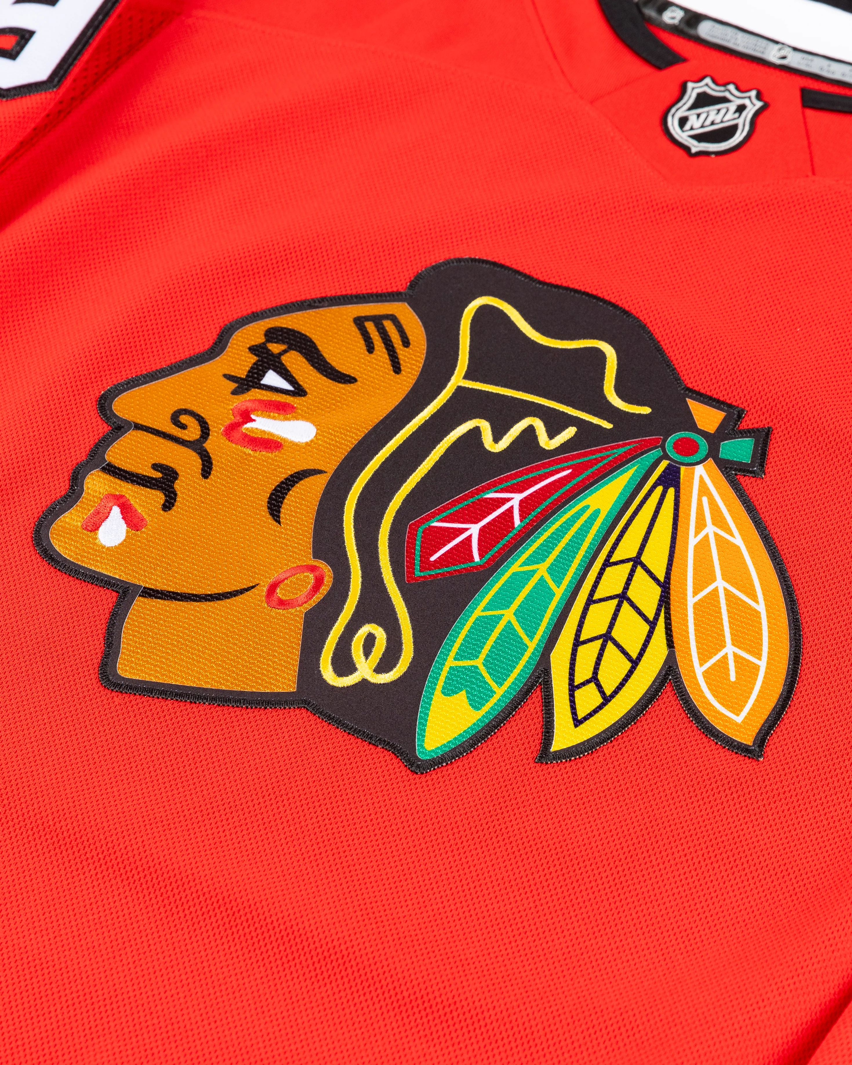 Youth Chicago Blackhawks Connor Bedard Home Premier Jersey - Image 4